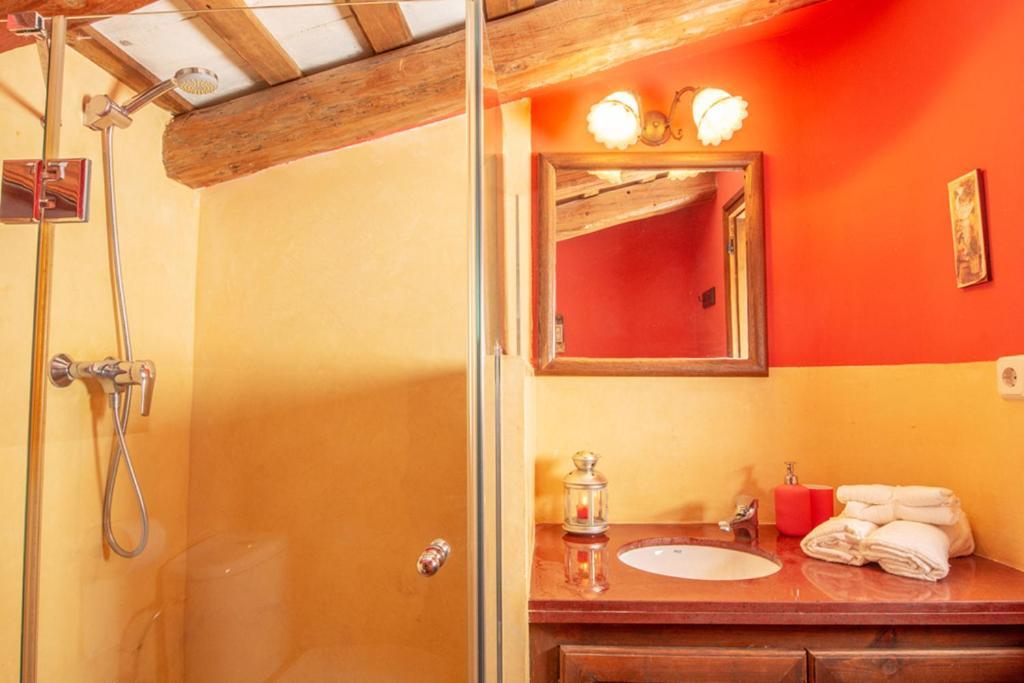 Casa Rural En Rupia Con Piscina エクステリア 写真